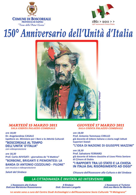 150° Anniversario dell'Unità d'Italia